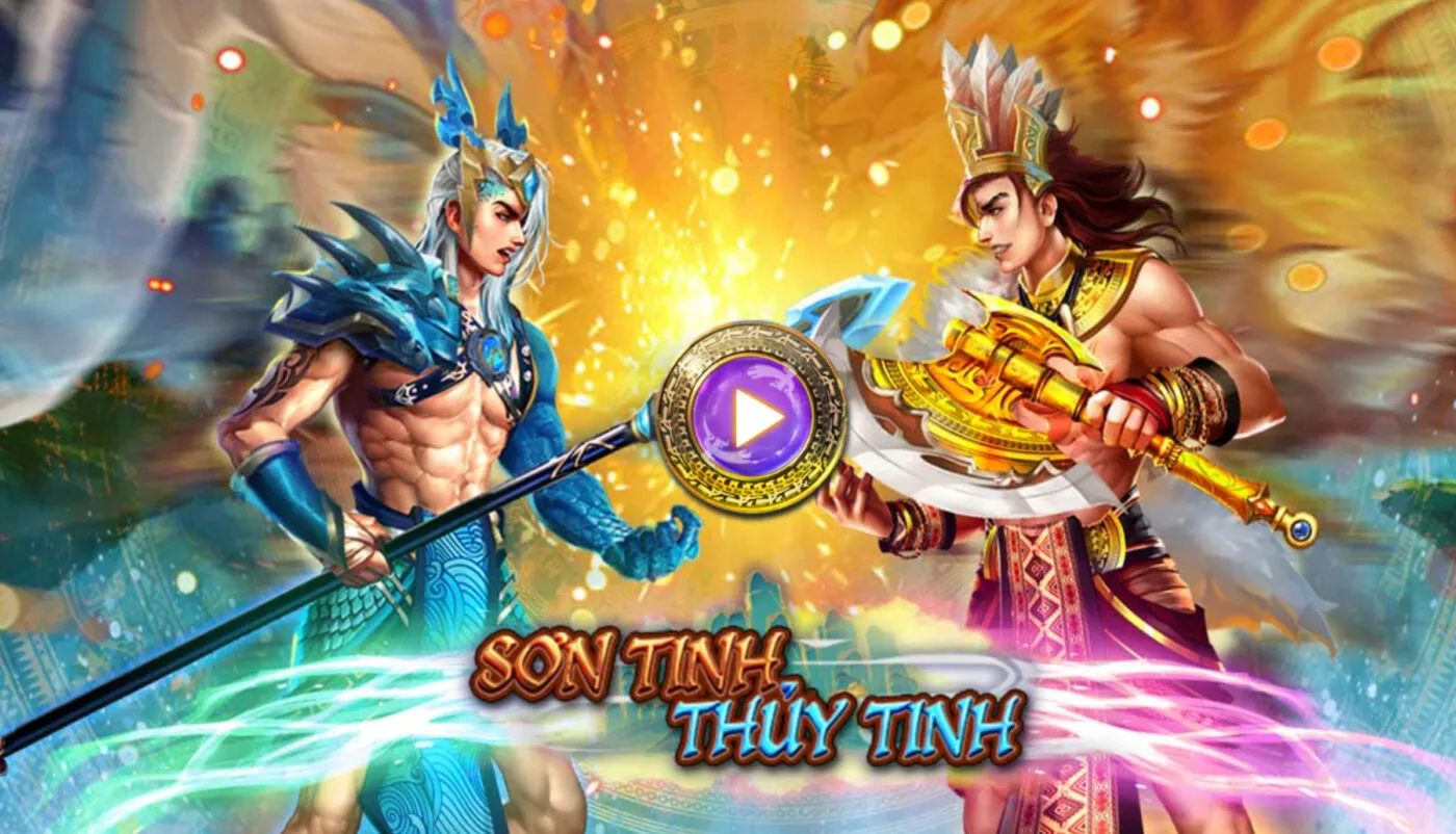 Sơn Tinh Thủy Tinh có luật chơi tương tự như các slot game khác